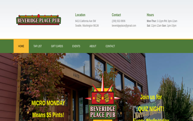 Beveridge Place Pub
