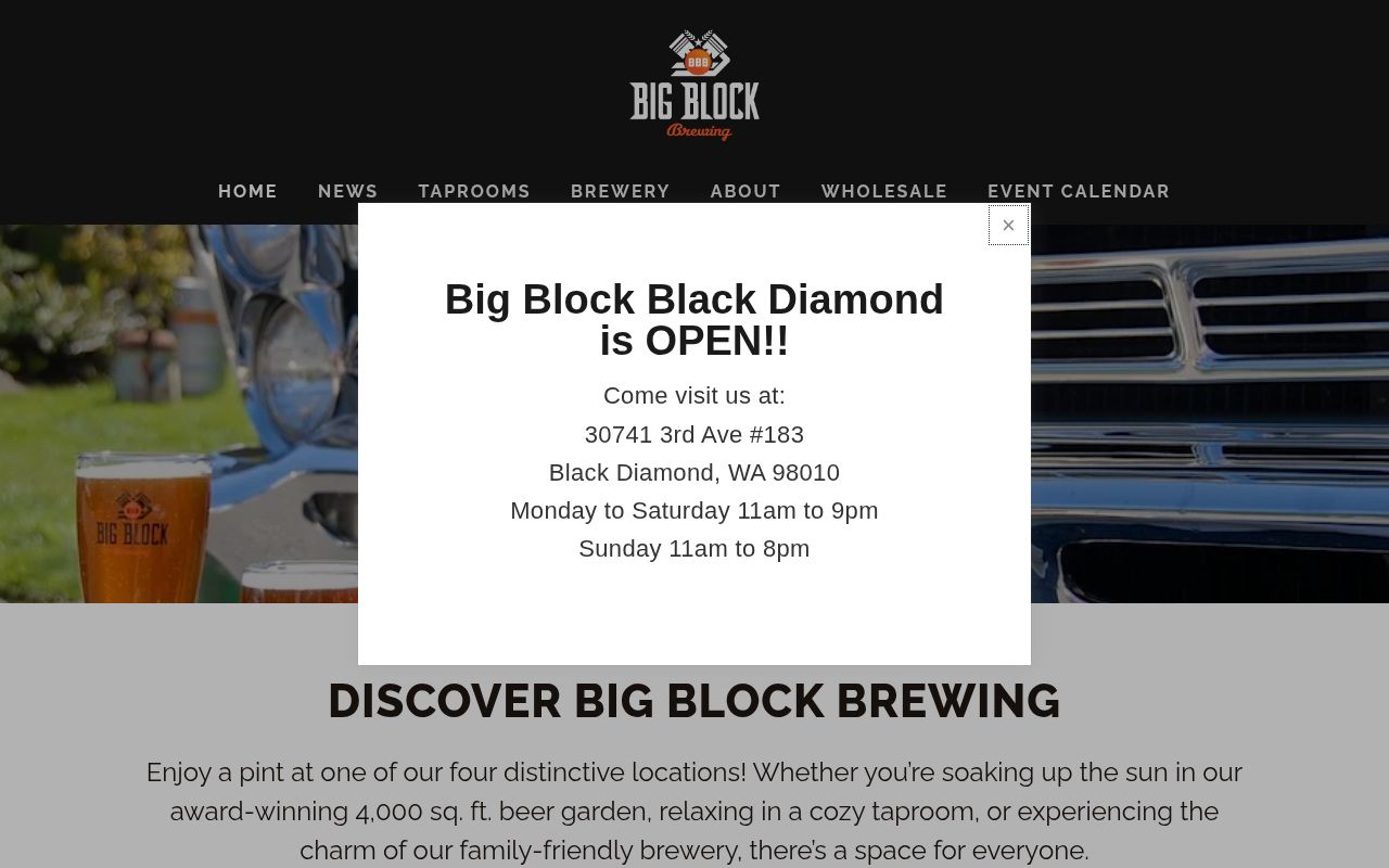 Big Block Brewing Carnation