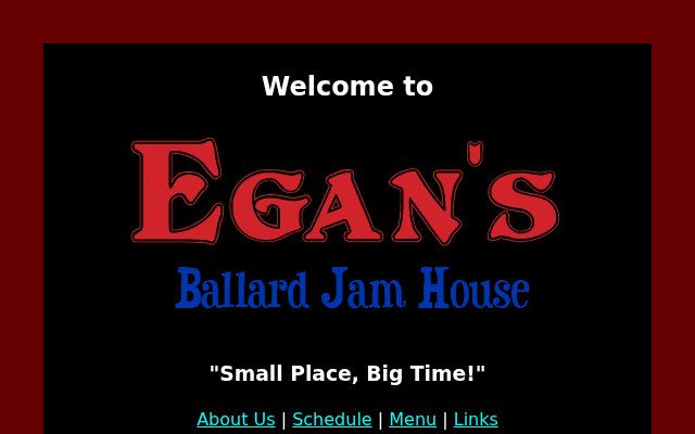 Egan’s Ballard Jam House