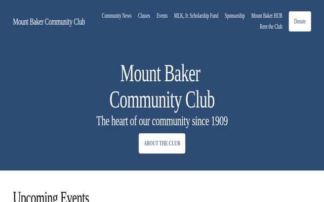 Mount Baker Community Club