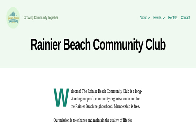 Rainier Beach Community Club