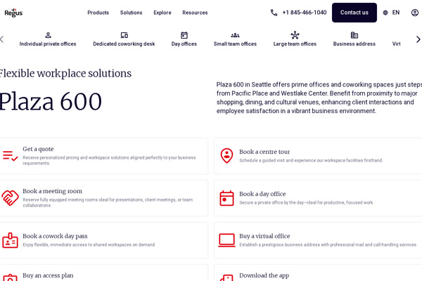 Regus Plaza 600