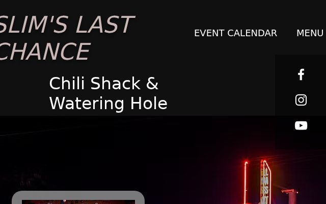 Slim's Last Chance