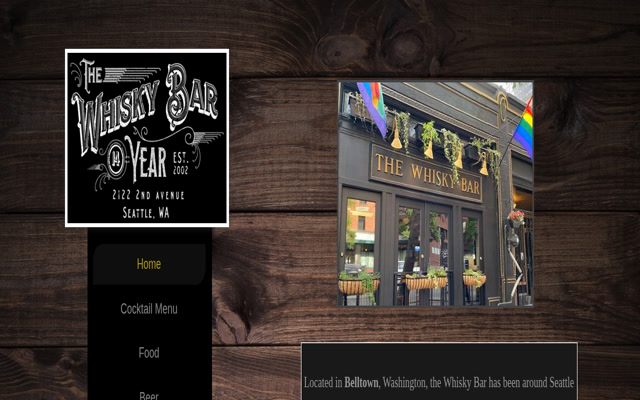The Whisky Bar